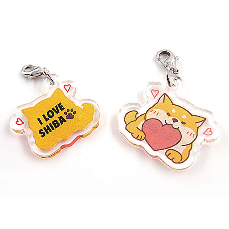 アクリルチャーム (カニカン付き)