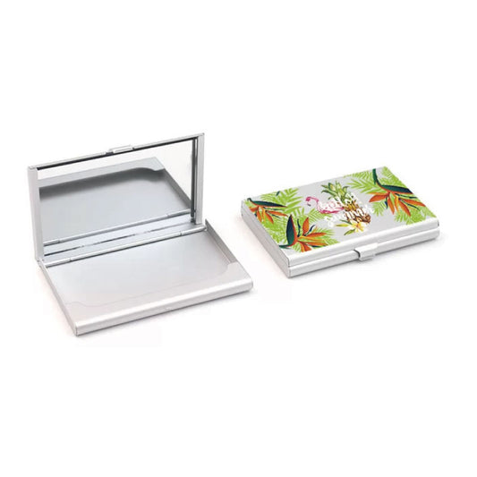 アルミカードケース ( 名刺入れ - ミラー付き)