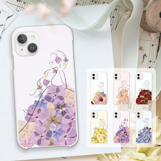 名入れ プリンセス スマホケース (ほぼ全機種対応 - 6デザイン)