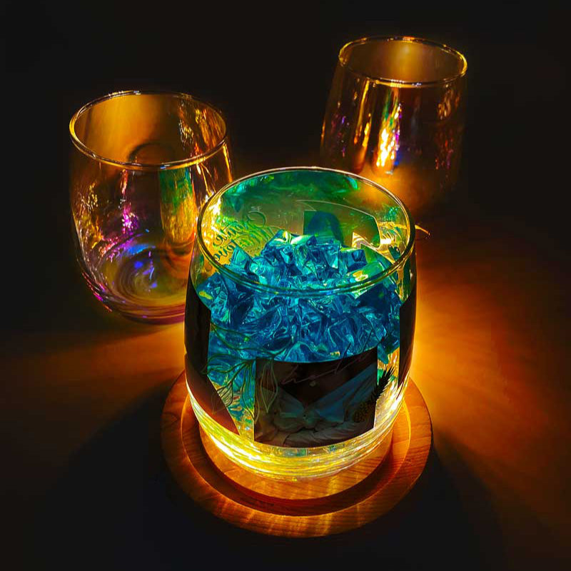 オーロラグラス (350ml - 360度印刷)