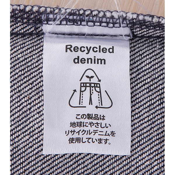 デニムランチトートバッグ (リサイクルデニム)