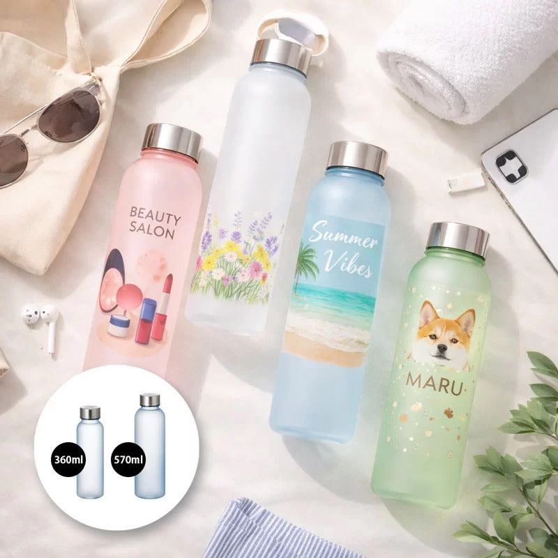 目盛り付きフロストボトル (360ml / 570ml - 4カラー) – A-Goods Store
