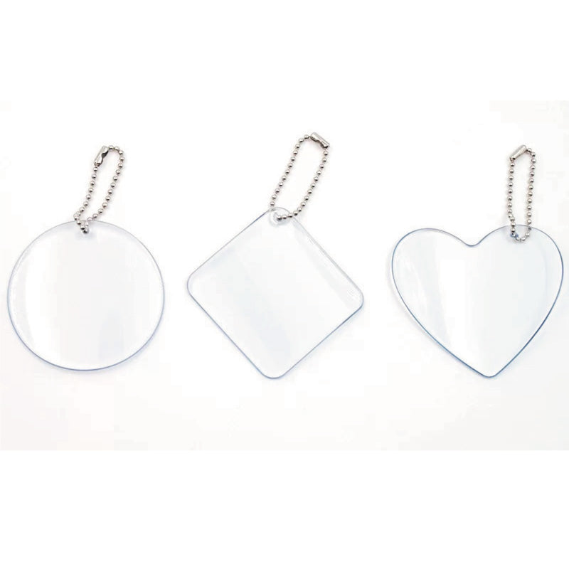 やわらかPVCキーホルダー (PVC - 3タイプ)