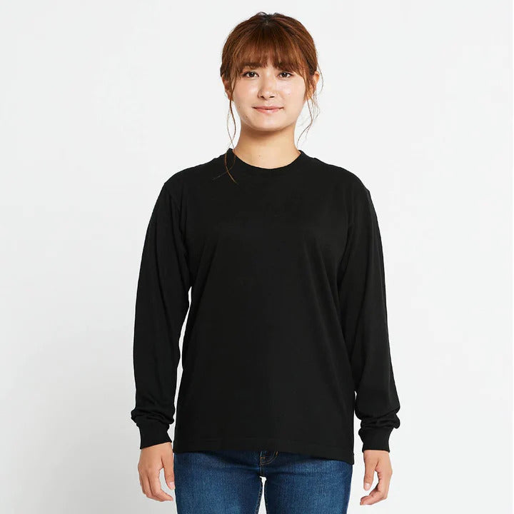 ロングスリーブ Tシャツ (ヘビーウェイト - 5.6オンス - Printstar 00110-CLL).