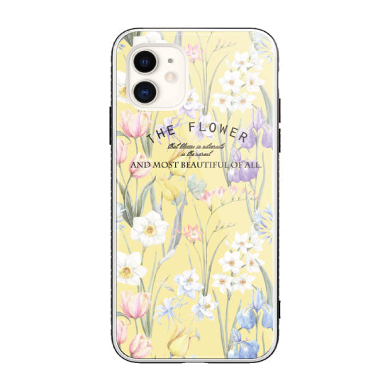 ガラス TPU iPhoneケース (9H 強化ガラス).