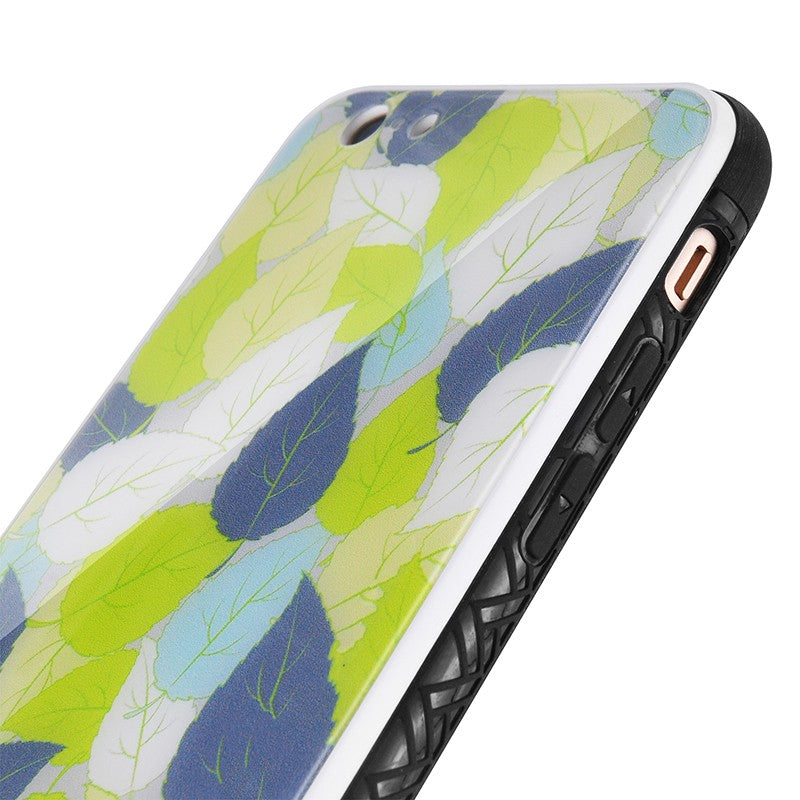 ガラス TPU iPhoneケース (9H 強化ガラス).