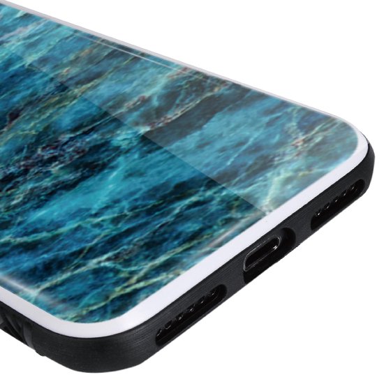 ガラス TPU iPhoneケース (9H 強化ガラス).