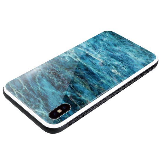 ガラス TPU iPhoneケース (9H 強化ガラス).