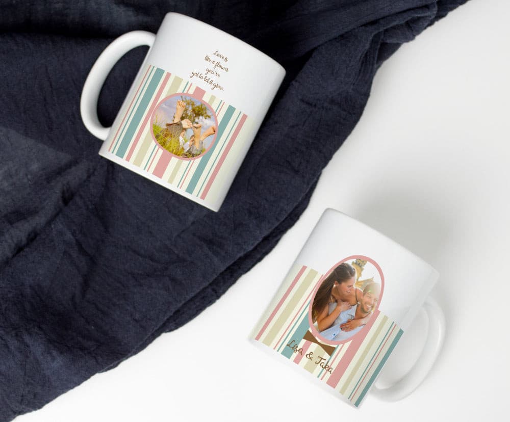 マグカップ (350ml - 陶磁器).