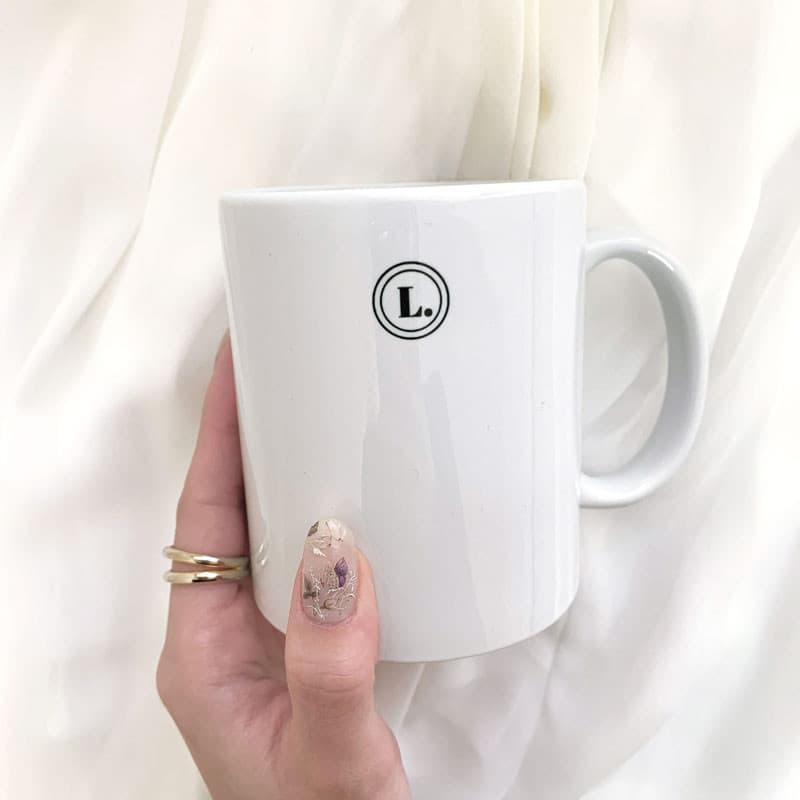 マグカップ (350ml - 陶磁器).