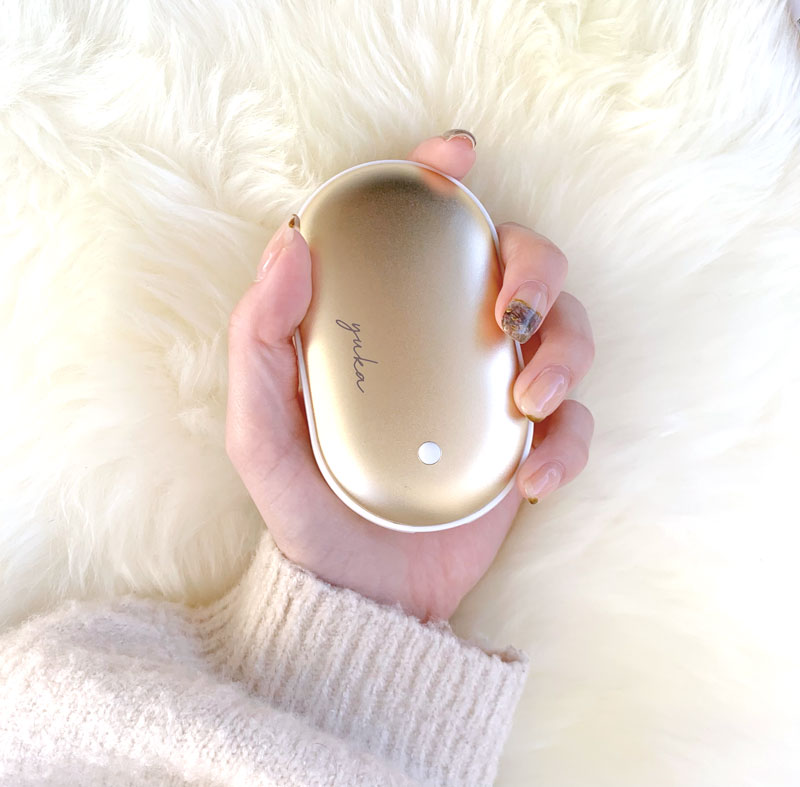 充電式 カイロ (5000mAh - モバイルバッテリー機能付き).
